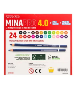 Minapro 4.0|Seven 24 Pastelli A Colori ® Minapro 4.0