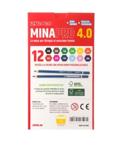 Minapro 4.0|Seven 12 Pastelli A Colori ® Minapro 4.0