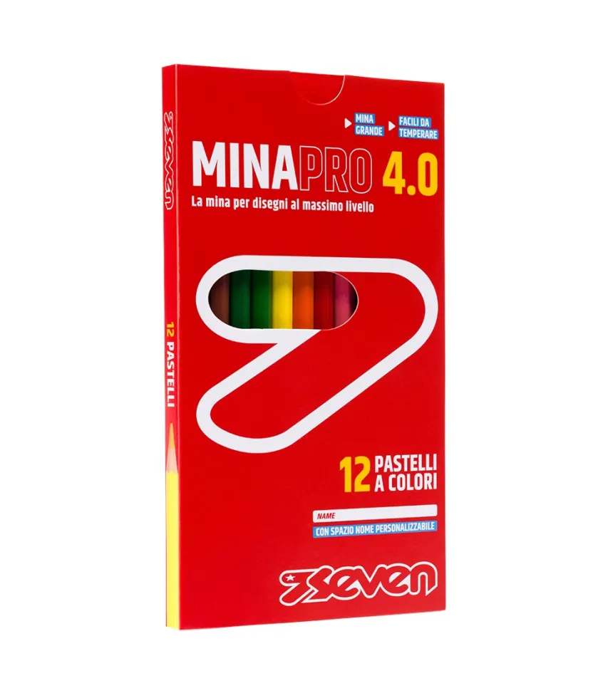 Minapro 4.0|Seven 12 Pastelli A Colori ® Minapro 4.0