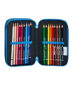 Astucci Attrezzati|Seven Astuccio 3 Scomparti Inter