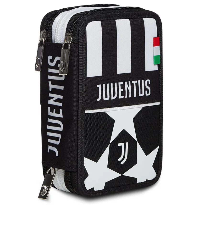 Astucci Attrezzati|Seven Astuccio 3 Scomparti Juventus