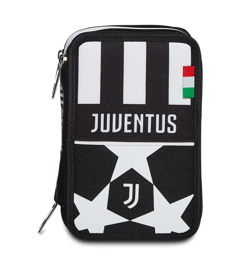 Astucci Attrezzati|Seven Astuccio 3 Scomparti Juventus