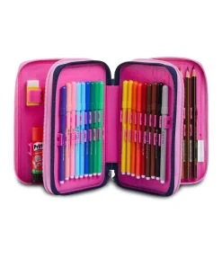 Astucci|Seven Astuccio 3 Zip Pen Pad ® - Charming Girl
