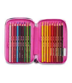 Astucci|Seven Astuccio 3 Zip Pen Pad ® - Charming Girl