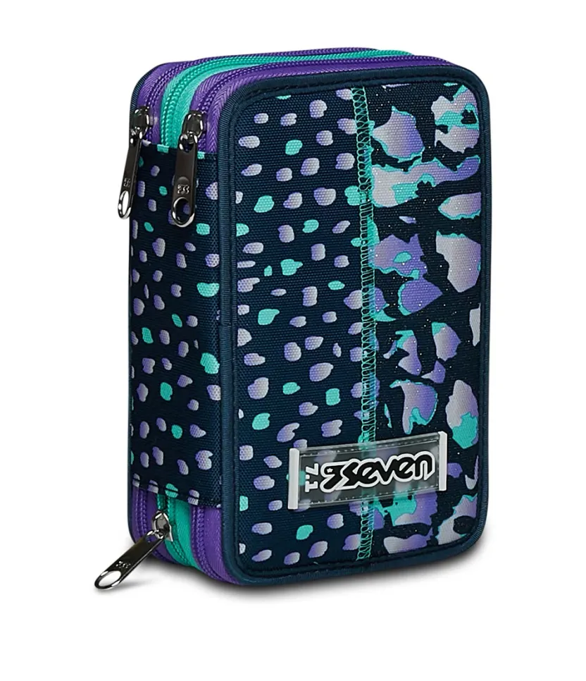 Astucci|Seven Astuccio ® 3 Zip - Charming Patch