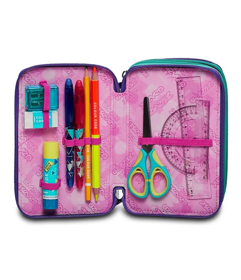 Astucci|Seven Astuccio ® 3 Zip - Charming Patch