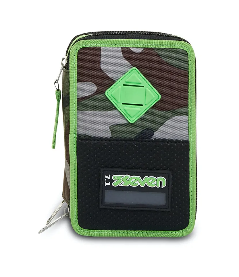 Astucci|Seven Astuccio ® 3 Zip - Half Black