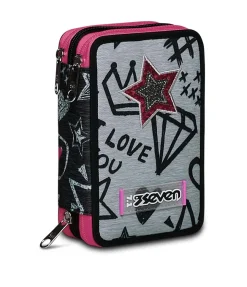 Astucci|Seven Astuccio ® 3 Zip - Zipper Glamy