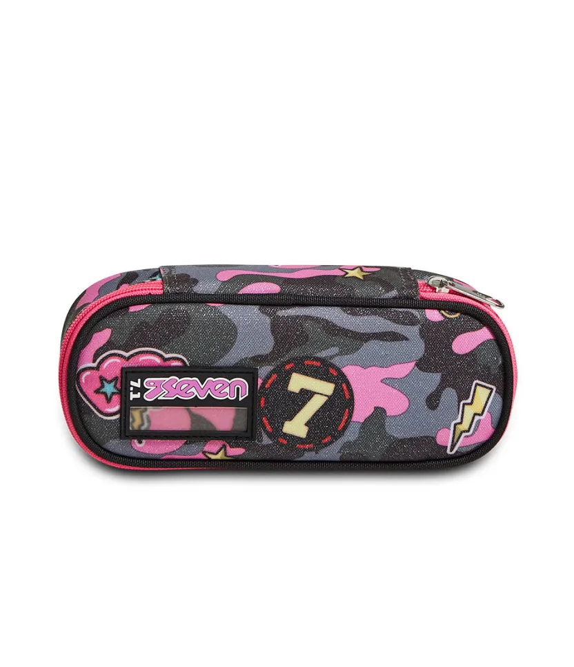 Portapenne Round|Seven Portapenne ® Round Plus - Camoulove Girl