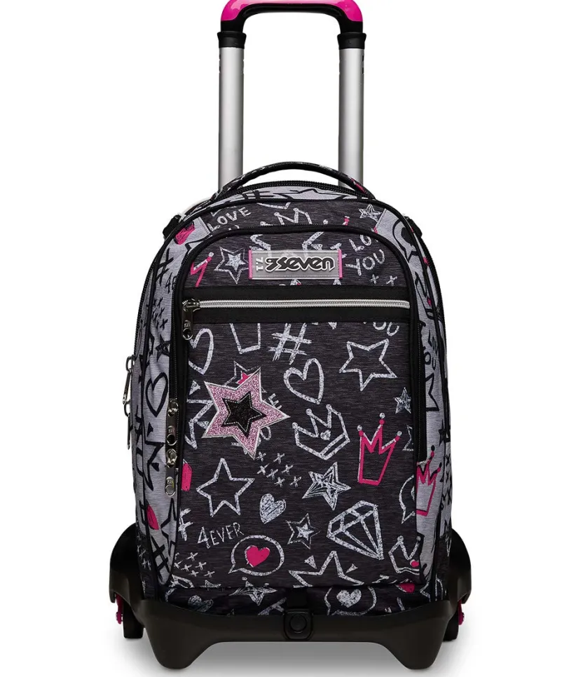 Trolley Jack|Seven Trolley Jack ® 3 Ruote - Zipper Glamy