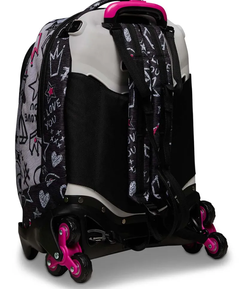 Trolley Jack|Seven Trolley Jack ® 3 Ruote - Zipper Glamy