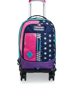 Trolley Jack|Seven Trolley Jack ® 4 Ruote - Pinking Blue