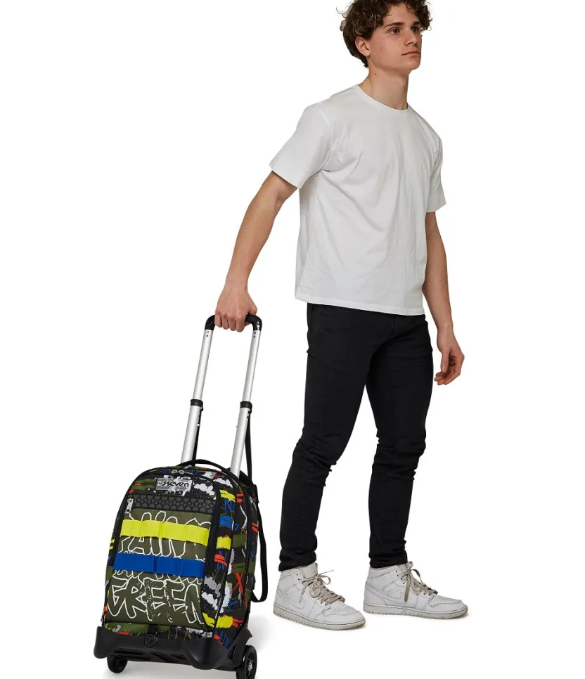 Trolley Jack|Seven Trolley Jack ® 2 Ruote - Fluo Belts