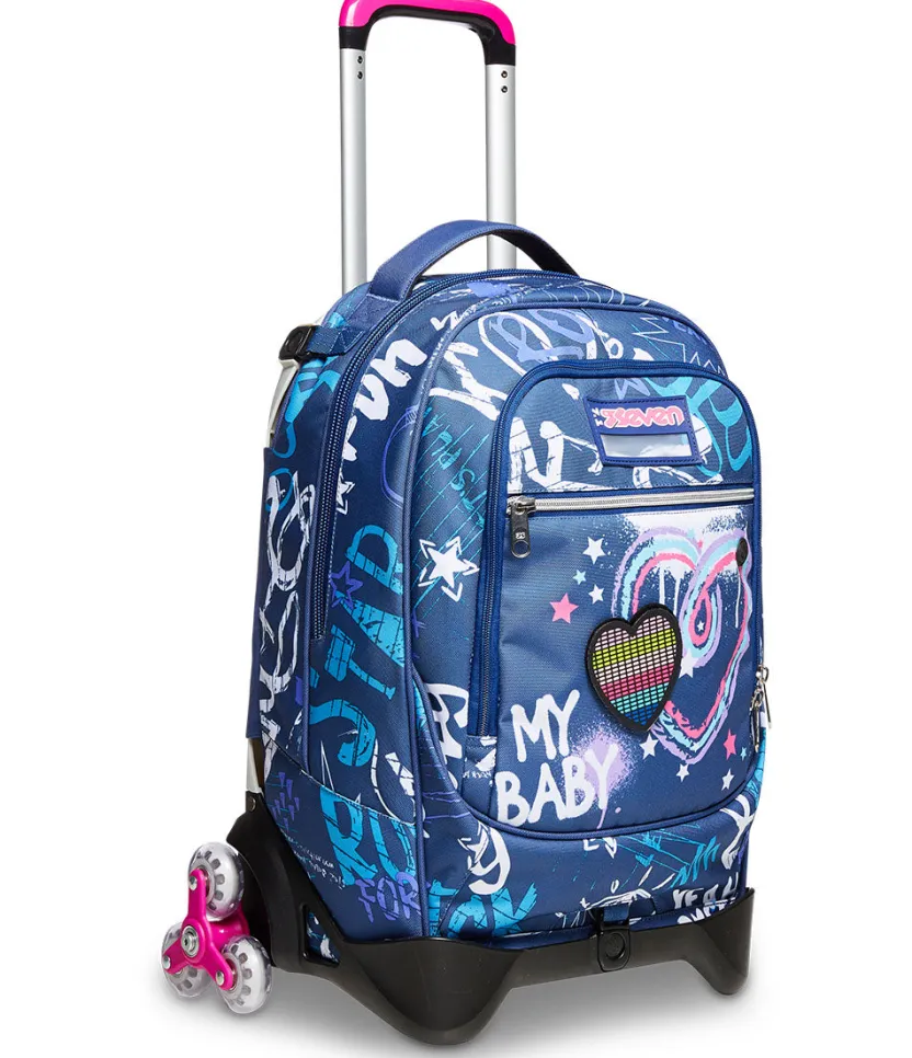 Trolley Jack|Seven Trolley Jack ® 3 Wheels - Rock On Girl