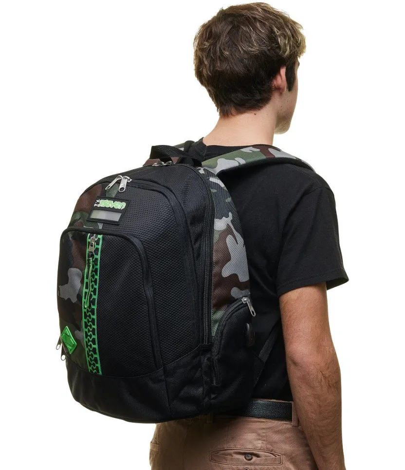 Zaini Advanced|Seven Zaino ® Advanced - Half Black
