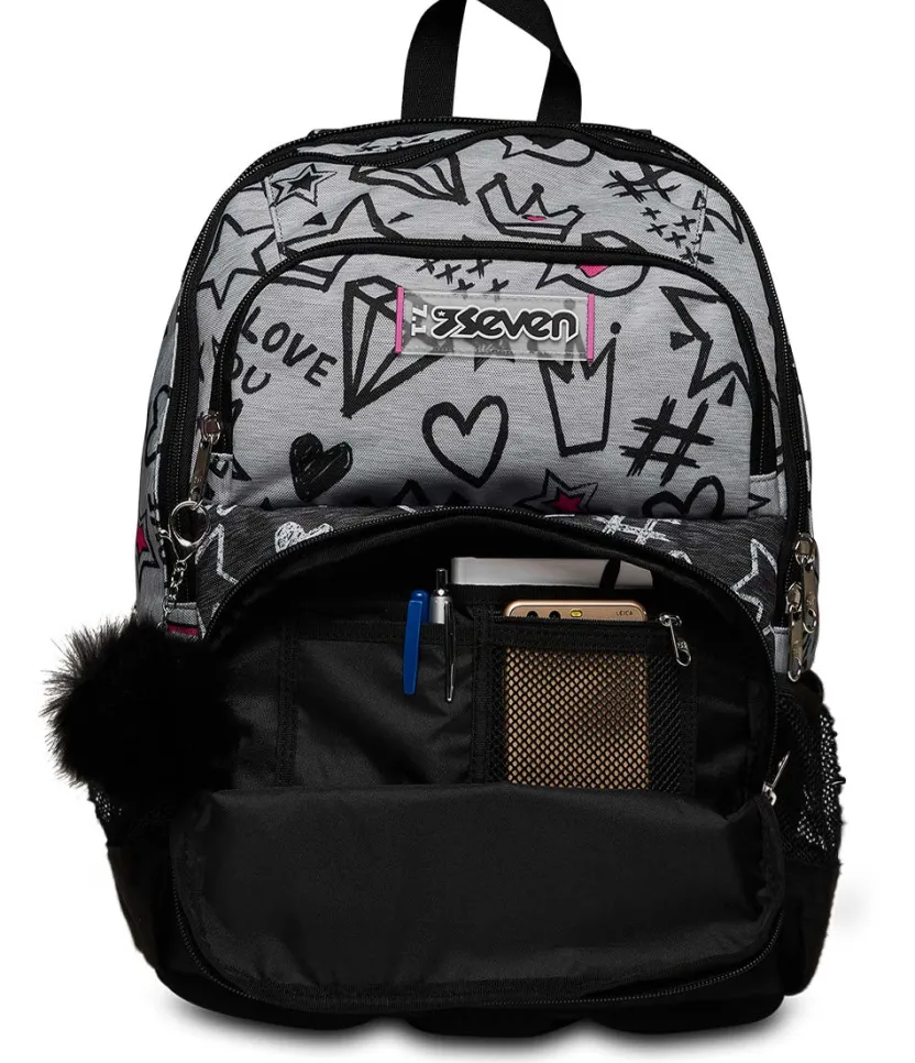 Zaini Advanced|Seven Zaino ® Advanced Pockets - Zipper Glamy