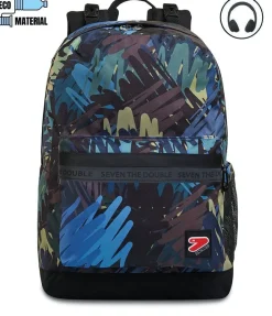 Zaini Reversibili|Seven Zaino ® Reversibile Con Cuffie - The Double Stroke Brush