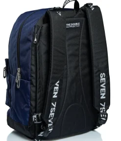 Zaini Reversibili|Seven Zaino ® Reversibile Con Cuffie - The Double Camo Royal