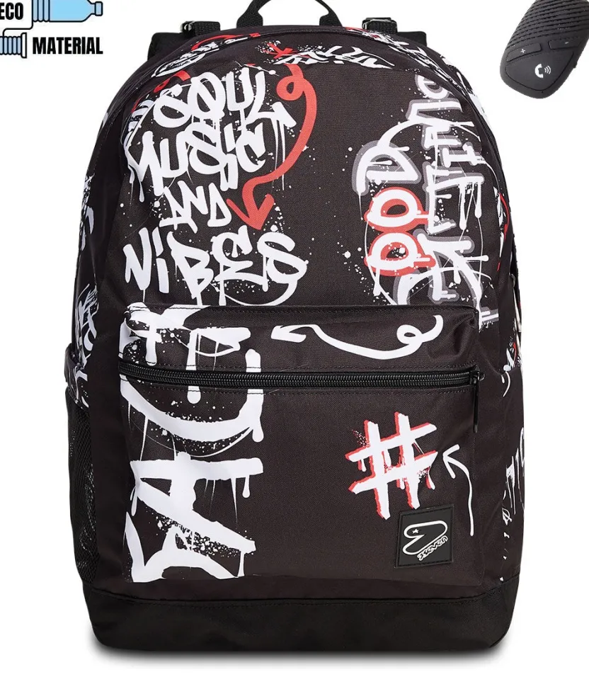 Zaini Reversibili|Seven Zaino ® Reversibile Con Dispositivo Wireless - The Double Music A