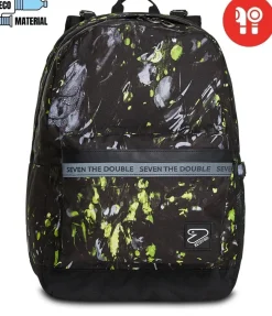 Zaini Reversibili|Seven Zaino ® Reversibile Con Earphones Wireless - The Double Yellow Pa