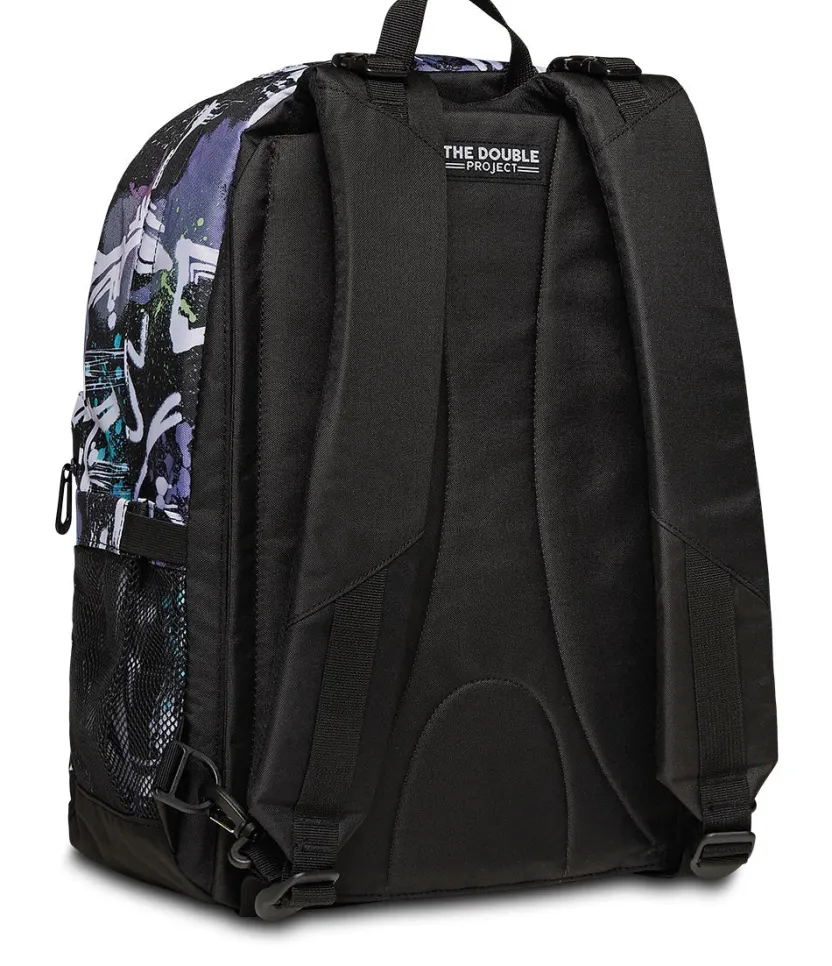 Zaini Reversibili|Seven Zaino ® Reversibile Con Earphones Wireless - The Double Colourblo