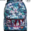 Zaini Reversibili|Seven Zaino ® Reversibile Con Cuffie - The Double Dream Flowers