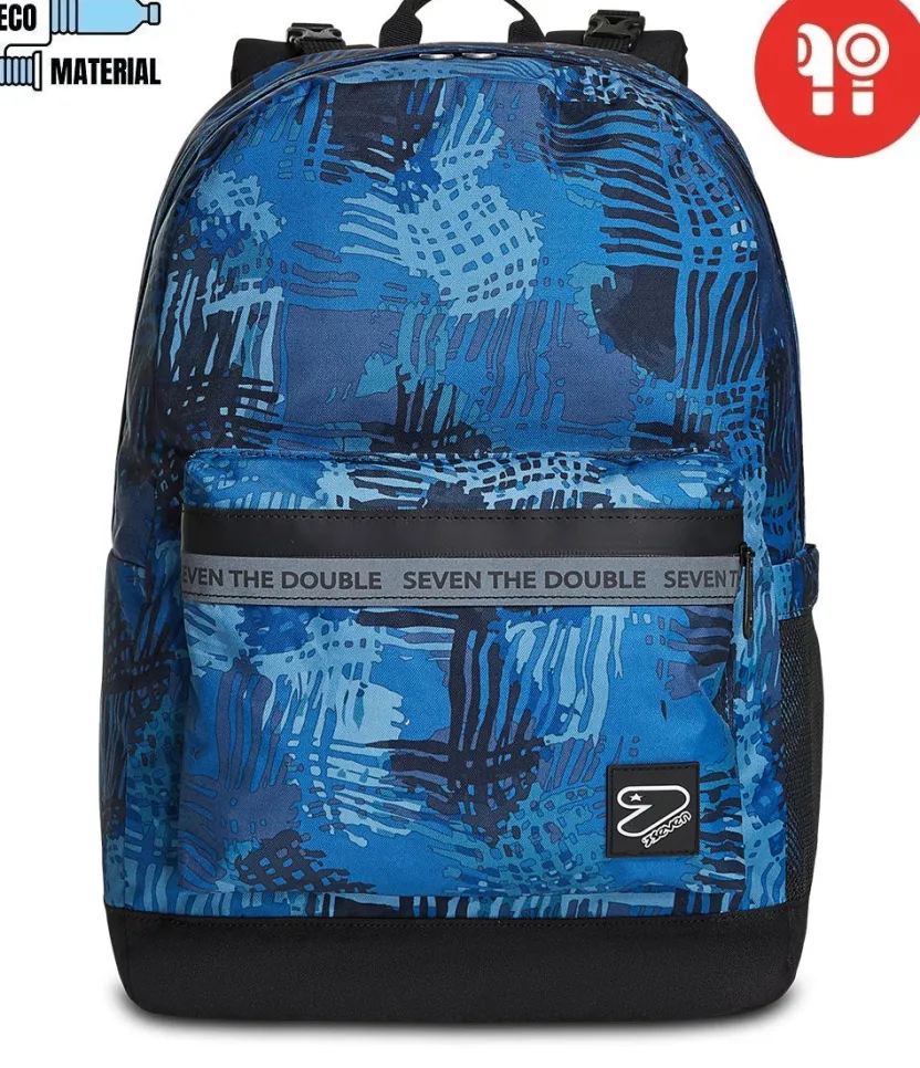 Zaini Reversibili|Seven Zaino ® Reversibile Con Earphones Wireless - The Double Blending