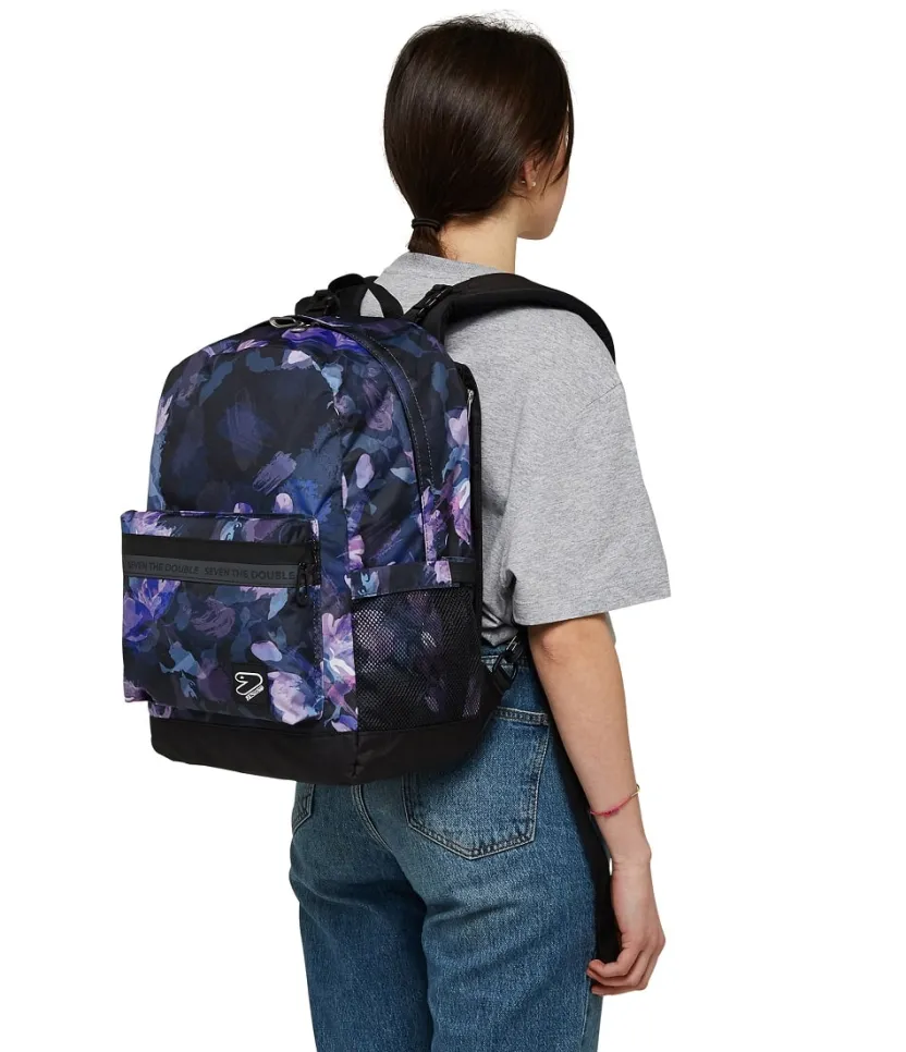 Zaini Reversibili|Seven Zaino ® Reversibile Con Earphones Wireless - The Double Floras