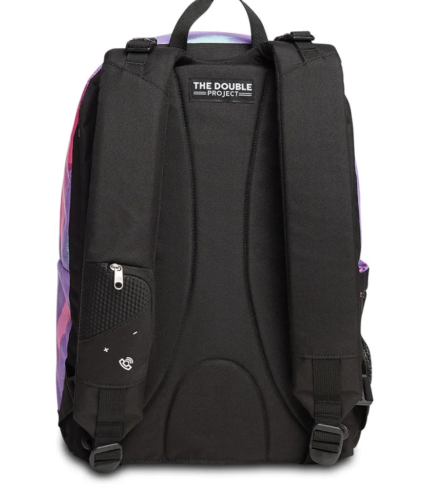 Zaini Reversibili|Seven Zaino ® Reversibile Con Dispositivo Wireless - The Double Music A