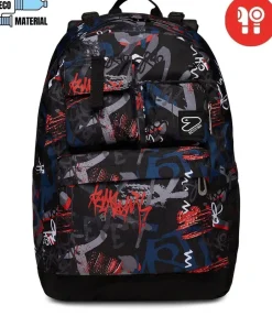 Zaini Reversibili|Seven Zaino ® Reversibile Pockets Con Earphones Wireless - The Double W