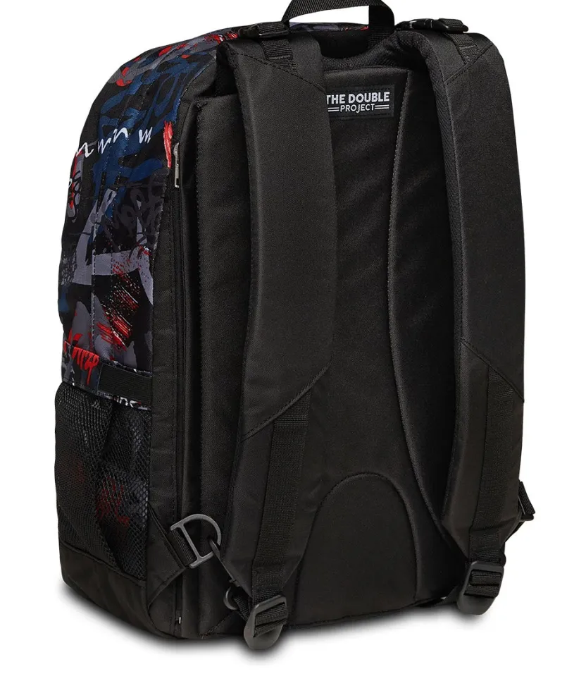 Zaini Reversibili|Seven Zaino ® Reversibile Pockets Con Earphones Wireless - The Double W