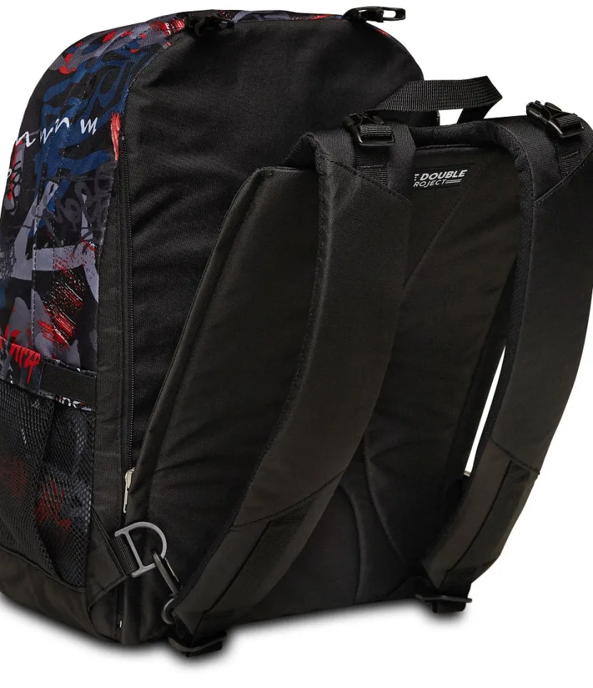 Zaini Reversibili|Seven Zaino ® Reversibile Pockets Con Earphones Wireless - The Double W