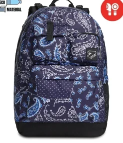 Zaini Reversibili|Seven Zaino ® Reversibile Pockets Con Earphones Wireless - The Double B