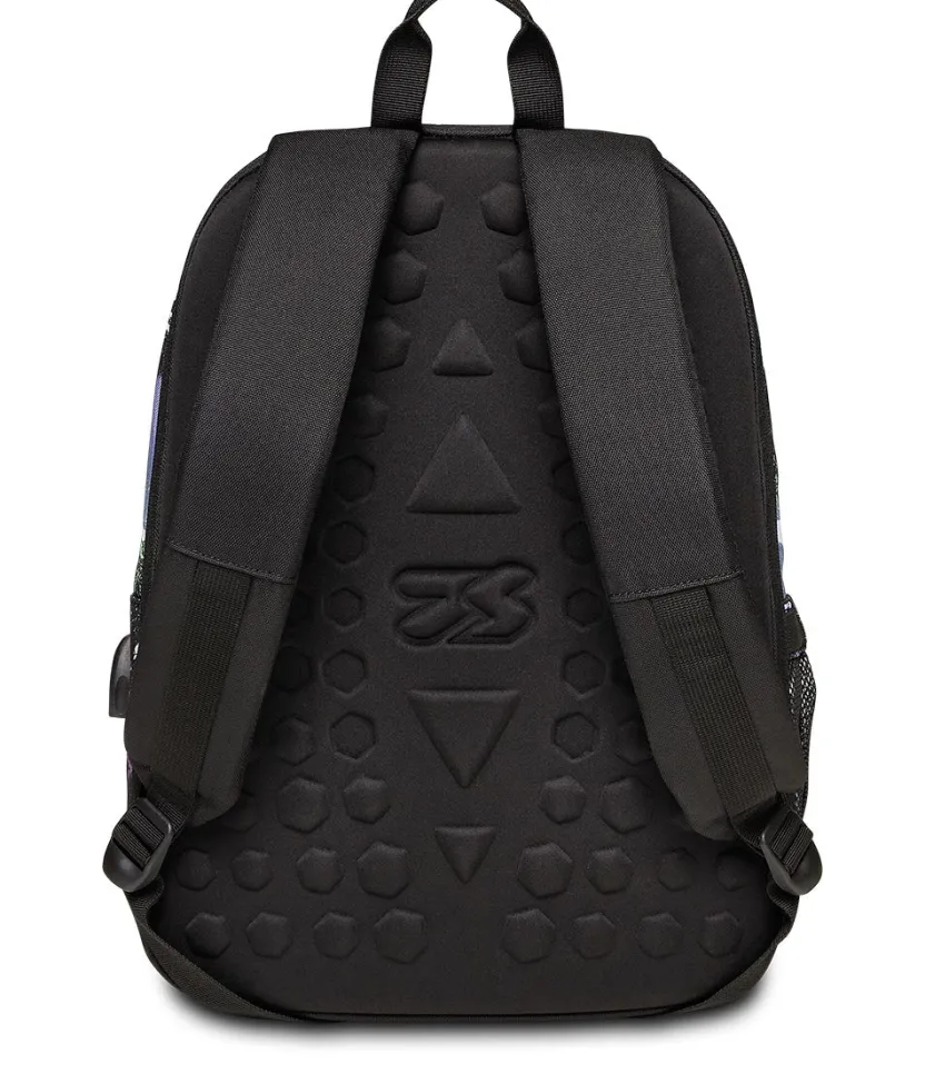 Zaini Pro|Seven Zaino ® The Double Pro Pockets Estensibile Con Powerbank